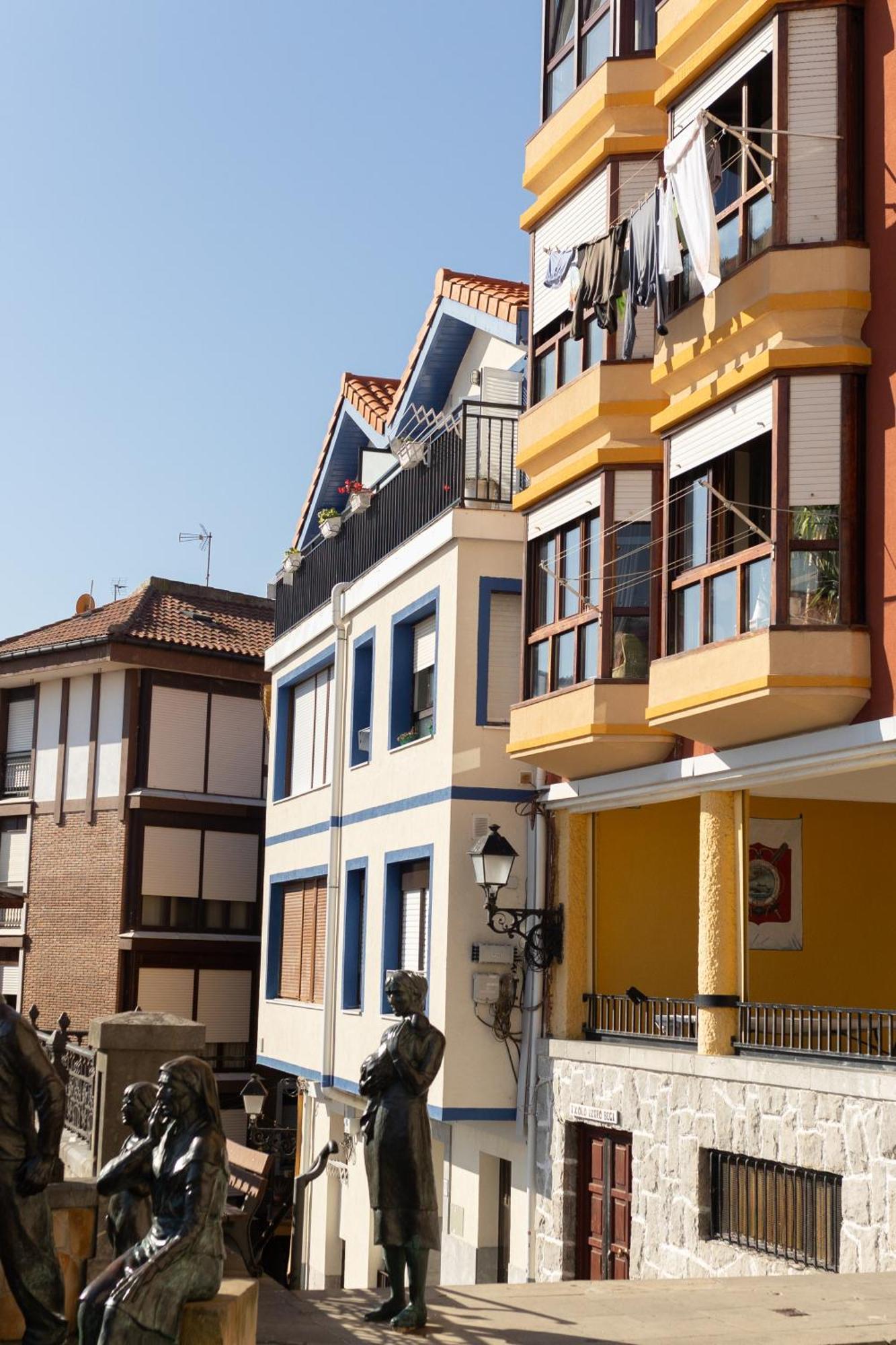 Appartamento Torrontero Con Vistas Al Mar Bermeo Esterno foto